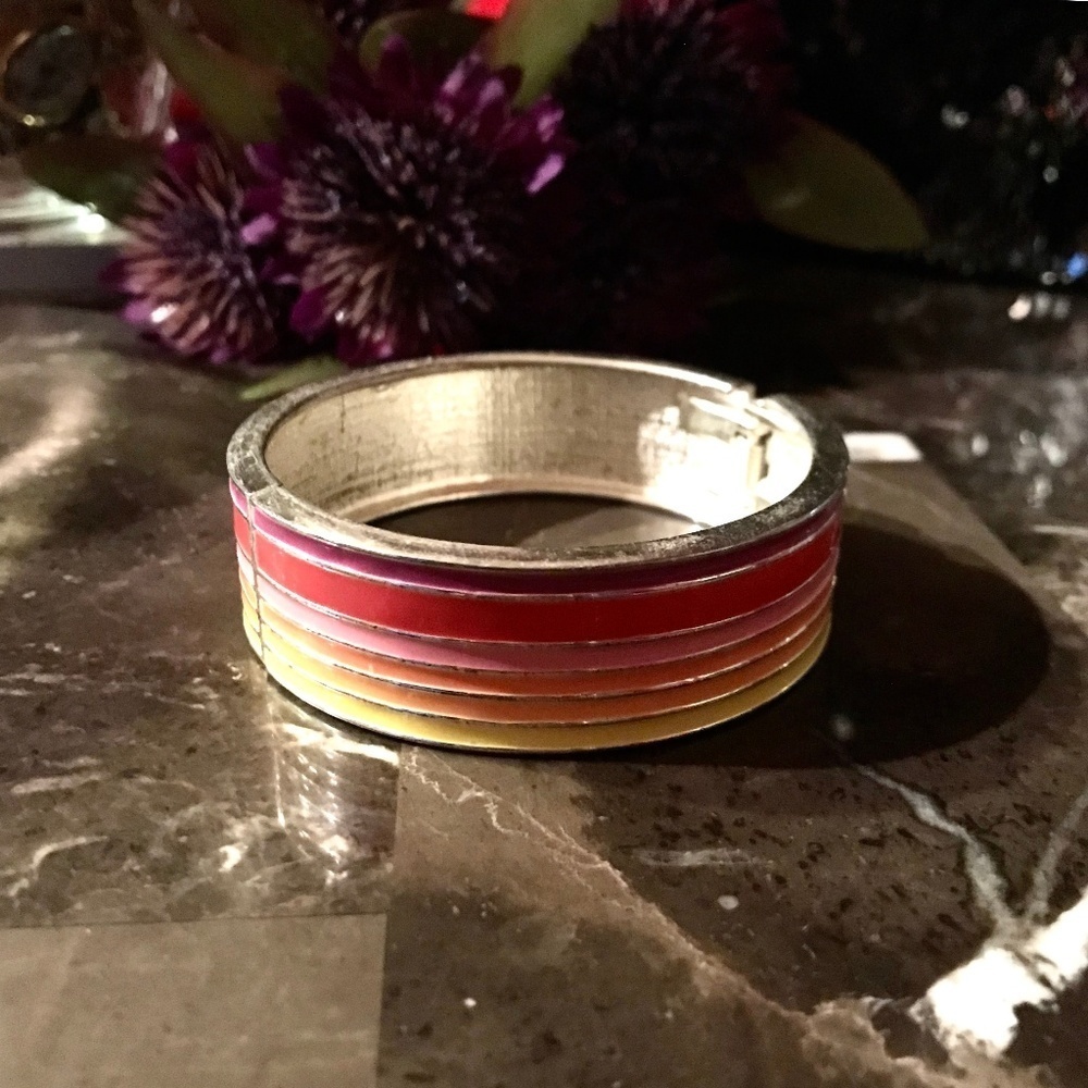 Multi-color Bangle Bracelet - Picture 2 of 2